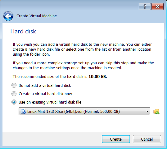 VirtualBox Hard Disk