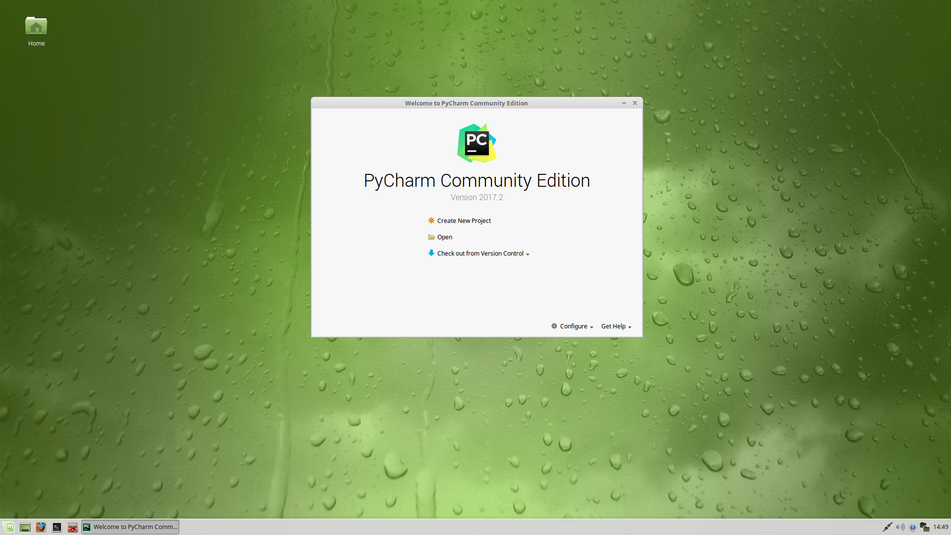 Open Pycharm