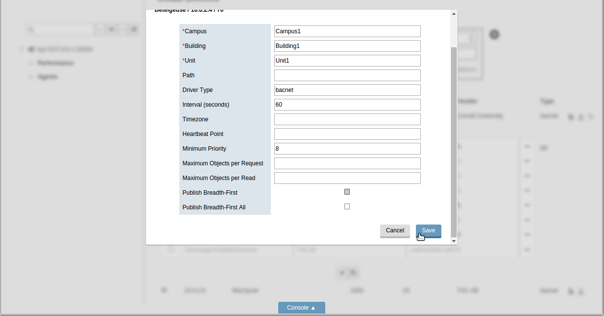 Save Device Config