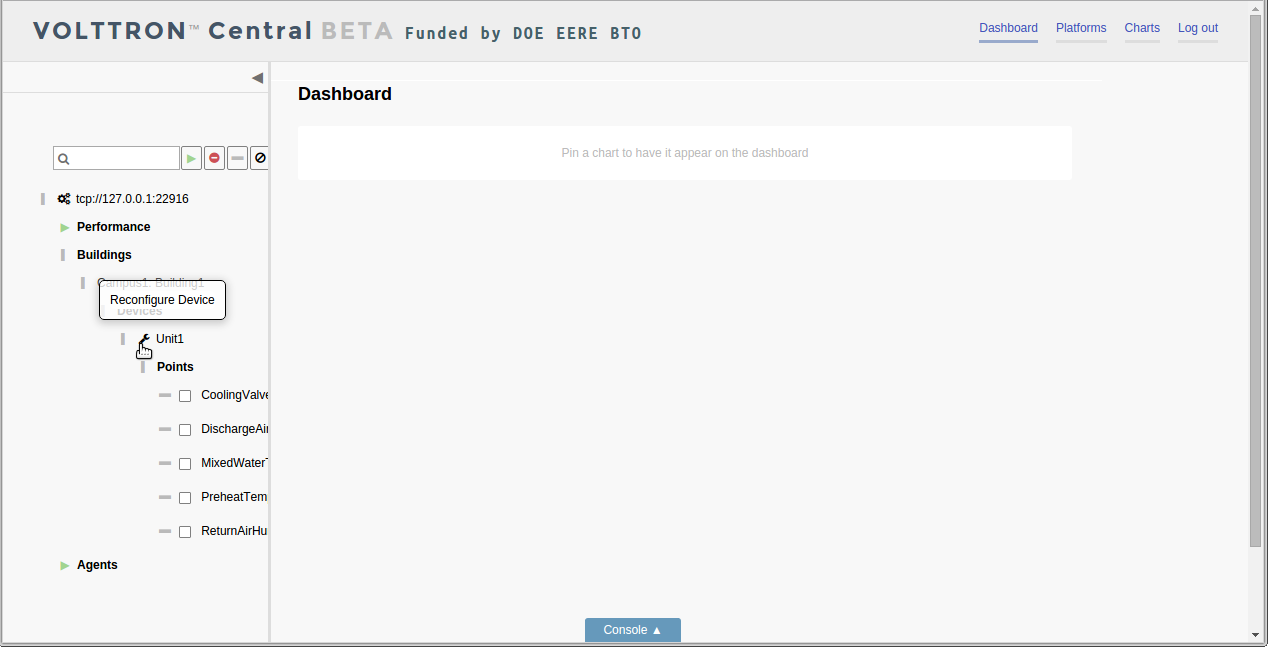 Reconfigure Device Button