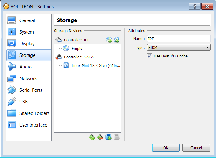 VirtualBox Controller