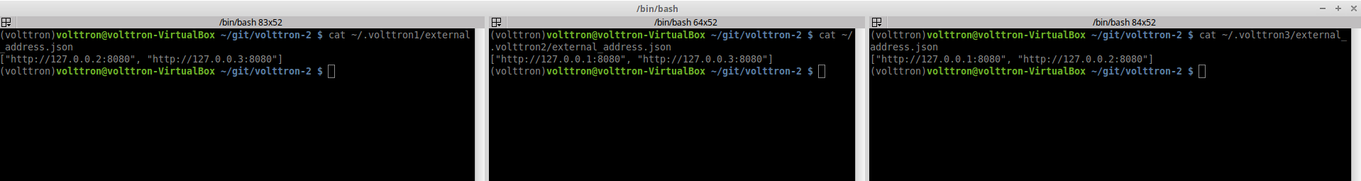 External Address Config